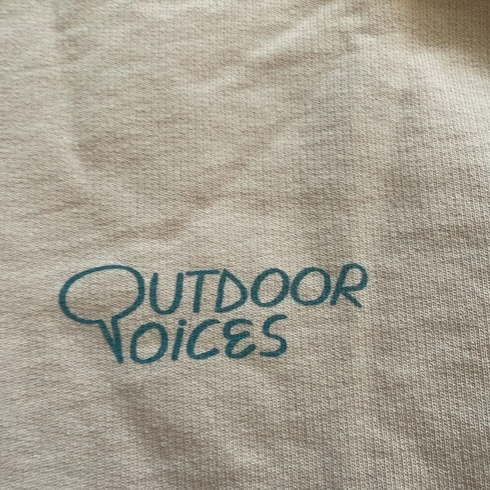 Outdoor Voices Hikers Club Peach Sweatshirt‎ Medium - Picture 3 of 5
